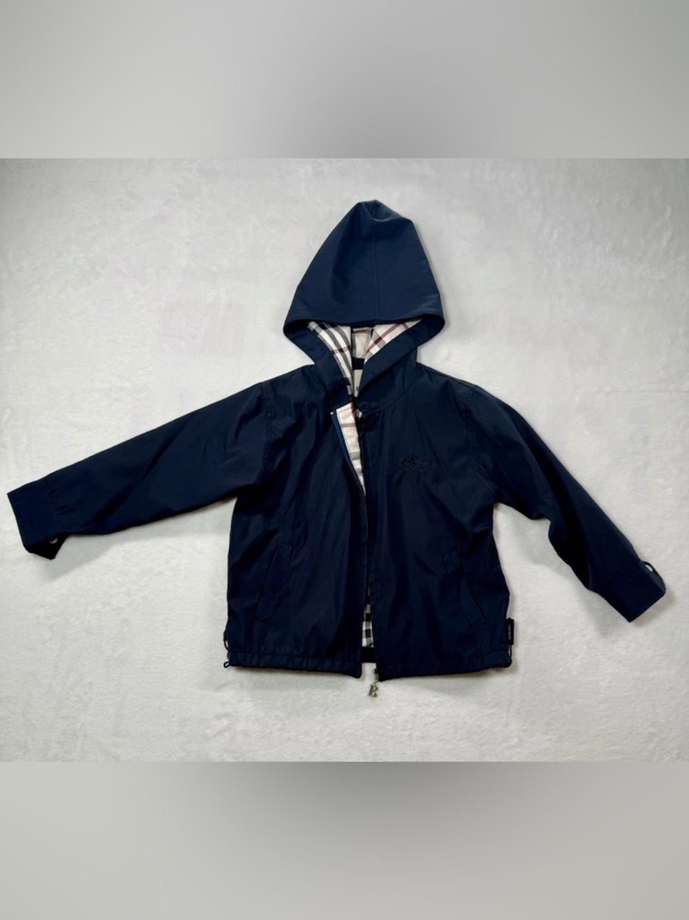 Kids Burberry Navy Jacket Size Medium